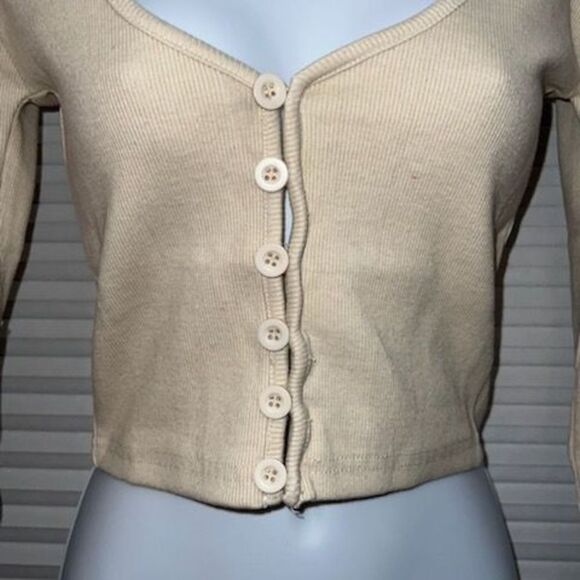 Pacsun Daisy Street Cropped Cardigan (Large) - Picture 1 of 7